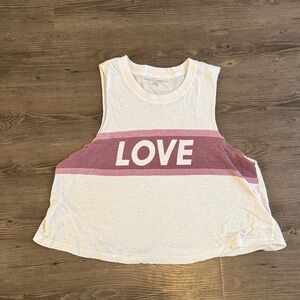 Spiritual Gangster White Crew Neck muscle tank top